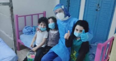 صور.. المدينة الجامعية بالغربية تحتفل بتعافى 357 حالة من كورونا