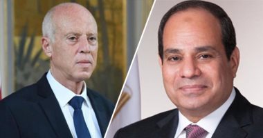 السيسى يهنئ نظيره التونسى بعيد الفطر: أتمنى لبلدكم الأمن والسلام