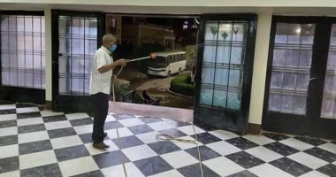 استمرار أعمال التطهير والصيانة بالمنيا استعدادا لعيد الفطر