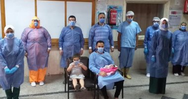 ولادة طفلة بالحجر الصحي لعائدة من الخارج بمجمع البطراوي الجامعي بالزقازيق