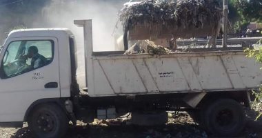 رفع 60 طن قمامة بقرية البطاخ بسوهاج وتركيب كشافات ليد بقرية بناويط