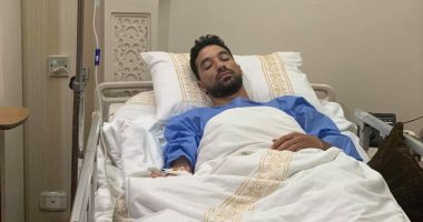 محمد سالم هداف المقاولون العرب يجري جراحة الزائدة 