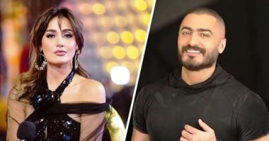 تامر حسنى وحلا شيحة فى مدينة الإنتاج الإعلامى لهذا السبب 