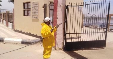 استمرار أعمال تطهير المصالح الحكومية والشوارع فى سوهاج