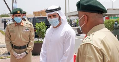 جولة ميدانية لولى عهد دبي في أول أيام عيد الفطر .. صور