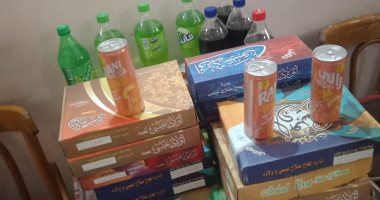 مصادرة 236 عبوة مواد غذائية غير صالحة للاستهلاك بالغربية