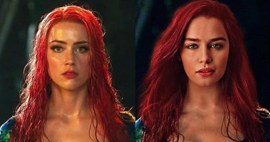 بسبب مشاكلها القضائية.. إميليا كلارك بدلاً من آمبر هيرد في الجزء الجديد من Aquaman