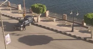 صور.. كورنيش كفر الزيات بدون مواطنين ثانى أيام عيد الفطر بالغربية