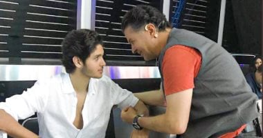راغب علامة عن نجله لؤى: ياحبيب عمرى أنا كتير فخور فيك