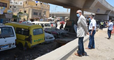 محافظ القليوبية يشن حملة مكبرة لإزالة الإشغالات والمواقف العشوائية ببنها