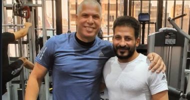 وائل جمعة لـ"سيد معوض": كل سنة وأنت طيب والسنه الجاية تطول 5 سم  