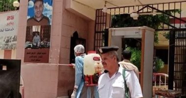 لمواجهة كورونا مبادرة شبابية لتعقيم وتطهير قرية كوم بلال بقنا