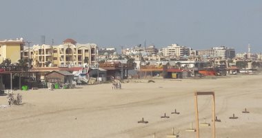 إغلاق شواطئ بورسعيد وبورفؤاد لليوم الثانى لمواجهة كورونا.. صور 