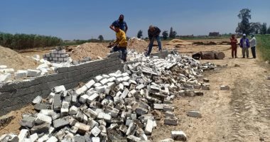 إزالة عقار مخالف وتعدى على أراضى الدولة بالعامرية غرب الإسكندرية