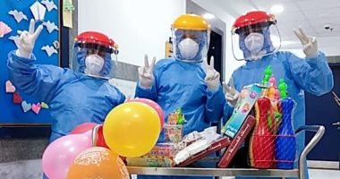 خروج 3 حالات متعافية للعزل المنزلى بمستشفى العجمى وارتفاع المحولين للنقاهه لـ429