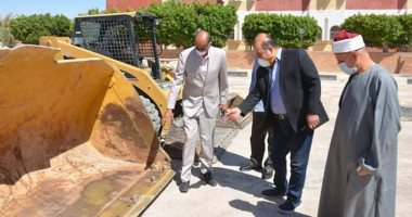 سكرتير عام جنوب سيناء يتفقد المشروعات وإجراءات مواجهة فيروس كورونا