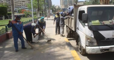 محافظ الجيزة: رفع 30 ألف طن مخلفات من شوارع الأحياء خلال عيد الفطر