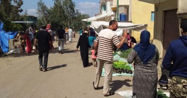 صور .. فض أسواق واستمرار أعمال التطهير والتعقيم بكفر الشيخ
