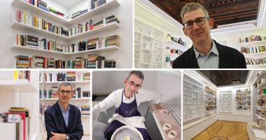 مكتبة المنفى.. جناج "أدموند دو فال" بالمتحف البريطانى يضم 2000 كتاب لمؤلفين عاشوا تجربة الغربة.. الجناج يحتضن مؤلفات ألبير قصيرى وأمين معلوف.. ونقل محتوياته لمكتبة الموصل بالعراق فى سبتمبر المقبل لإعادة بناءها