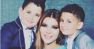 أصالة توجه رسالة لتوأمها على وآدم بمناسبة عيد ميلادهما.. اعرف قالت إيه