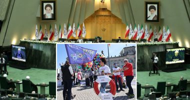 صور.. العالم هذا المساء.. انعقاد البرلمان الإيرانى الجديد فى ظل قيود صارمة لمكافحة فيروس كورونا.. احتجاجات فى ألمانيا للمطالبة بدعم قطاع السياحة والسفر.. كر وفر بين الشرطة والمحتجين فى هونج كونج