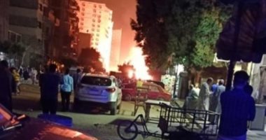 الحكومة: السيطرة على حريق ماسورة غاز حلمية الزيتون دون خسائر بشرية 