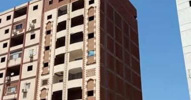 صور.. حملة مكبرة لإزالة دورين مخالفين بحوض الشابوره في طنطا