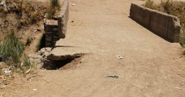 تهالك كوبرى نجع خزام مركز قوص بقنا.. والأهالى تناشد ترميمه