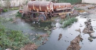 تراكم المياه داخل مجزر مدينة برج البرلس بكفر الشيخ والأهالى يطابون بتنظيفه