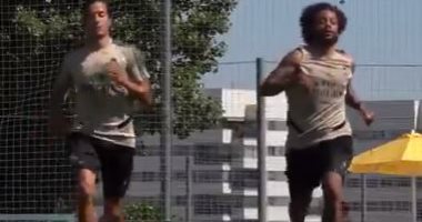قوة وانضباط.. فريق ريال مدريد يواصل تدريباته استعدادا للبطولات.. فيديو