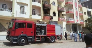 ‎ندب الأدلة الجنائية لمعاينة حريق المكتبة المركزية بجامعة الإسكندرية 