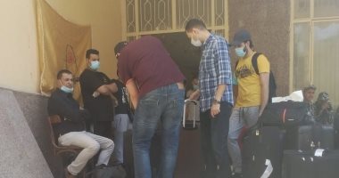 انتهاء فترة حجر أول فوج للعائدين من الخارج بالمدينة الجامعية بحلوان.. صور