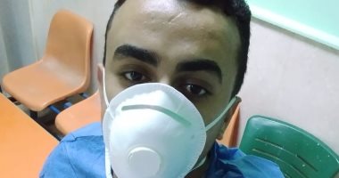 الجيش الأبيض.. "ياسين" ممرض بمستشفى جامعة قناه السويس فى مواجهة كورونا