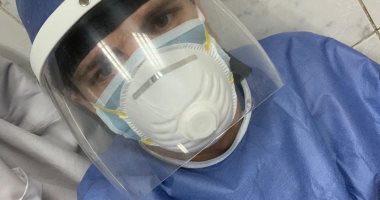الجيش الأبيض.. الطبيب محمد حسن على خط المواجهة ضد كورونا بالحسين الجامعى
