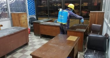 تعقيم وتطهير منشآت القطاع الشمالى للمنطقة الاقتصادية لقناة السويس.. صور