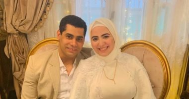 محمد إيهاب بطل الأثقال يعقد قرانه فى زمن الكورونا 