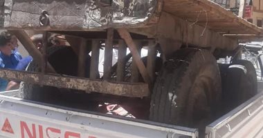تحرير 20 مخالفة فى حملة مرافق لإزالة الإشغالات بحى شرق سوهاج