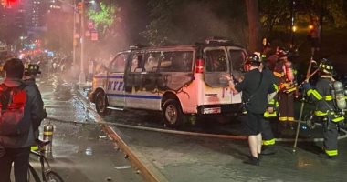 الشرطة الأمريكية: إصابة 5 من رجالنا فى احتجاجات المدن 