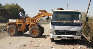 صيانة الأعمدة ورفع المخلفات الصلبة وتكثيف أعمال النظافة بقرى ومراكز المنيا