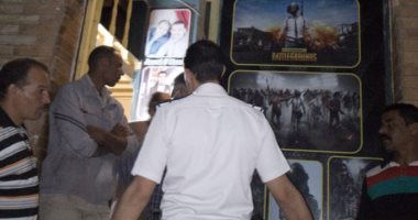 غلق وتشميع "سايبر نت" بأبوكبير ومصادرة محتوياته لمخالفته قرار الحظر
