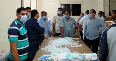 ضبط مصنع كمامات بدون تراخيص بقرية القراقرة بالشرقية 