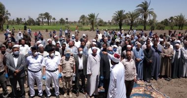أهالى الفيوم يشيعون جثمان شهيد القوات المسلحة بسيناء