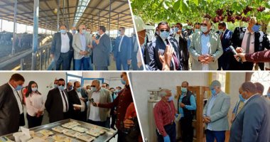 صور.. قطار تنمية المشروعات يواصل مسيرته بالمحافظات.. وزير الزراعة: البنك المركزى يقدم تمويلا بفوائد ميسرة.. وتكليفات الرئيس بالتشجيع على العمل الحر واستصلاح الأراضى.. رفع كفاءة مزارع الإنتاج بفكر خارج الصندوق