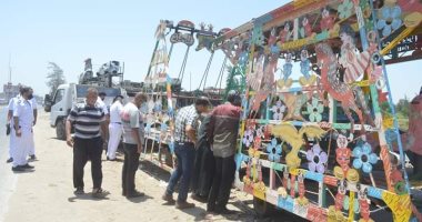 مجلس مدينة المحلة الكبرى يشن حملة لرفع الإشغالات.. صور