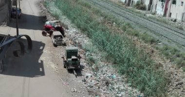 شكوى من تحول جزء من مصرف زراعى لمقلب قمامة بحى النهضة بالشرقية