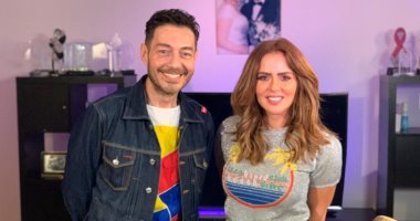 أحمد زاهر ضيف مها الصغير فى its show time.. اليوم