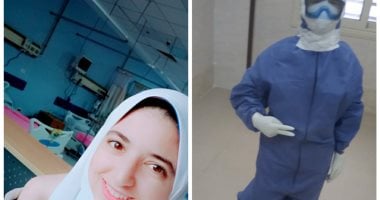 الجيش الأبيض.. عبير ممرضة بمستشفى عزل بلطيم فى مواجهة فيروس كورونا