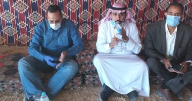 محافظ شمال سيناء يؤكد على الاهتمام بأهالى منطقة وسط 