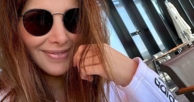 بعيدا عن الحجر .. نانسى عجرم بـ "لوك" رياضى فى ظهور جديد لها خارج المنزل