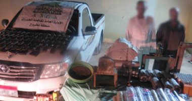 الداخلية تضبط شحنة 82 طربة حشيش في مطروح